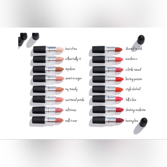 Mac Cosmetics Powder Kiss Lipstick | Mandarin O | Brand New in Box | Authentic - Picture 12 of 15